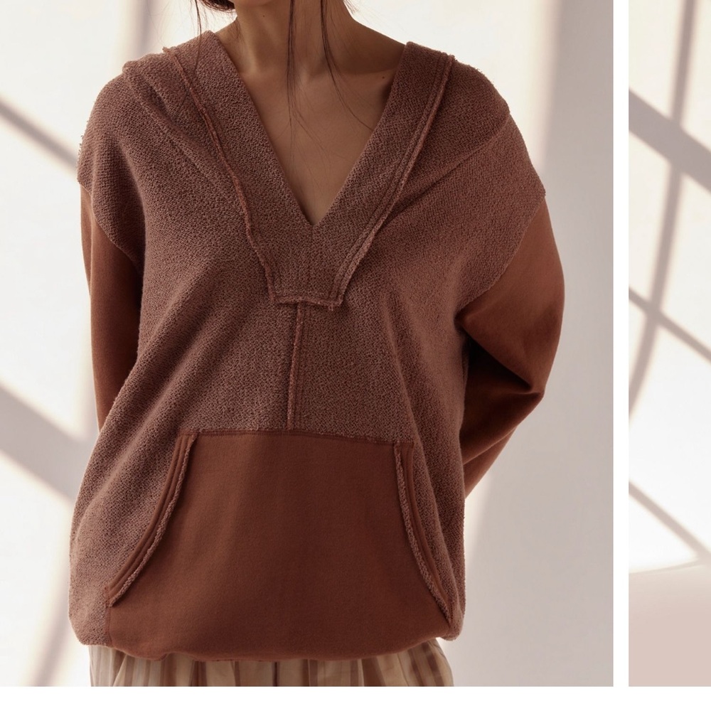 Free People Raven Pullover in Otter Size Small